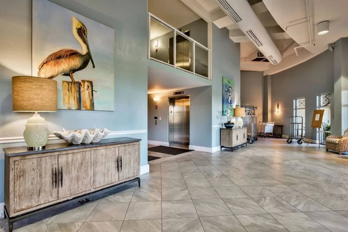 Gulf-view setting for Pelican Beach Resort Unit 1006