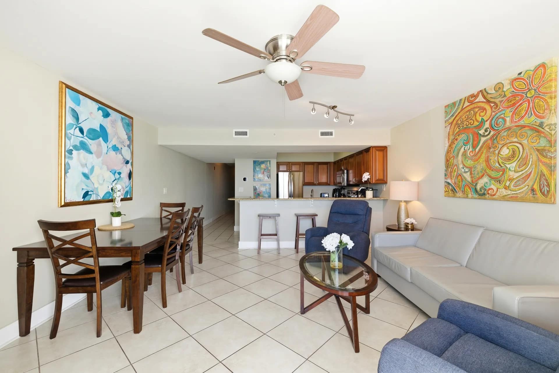 Pelican Beach Resort Unit 707 — Gulf-front living area, balcony or beach view — photo 12