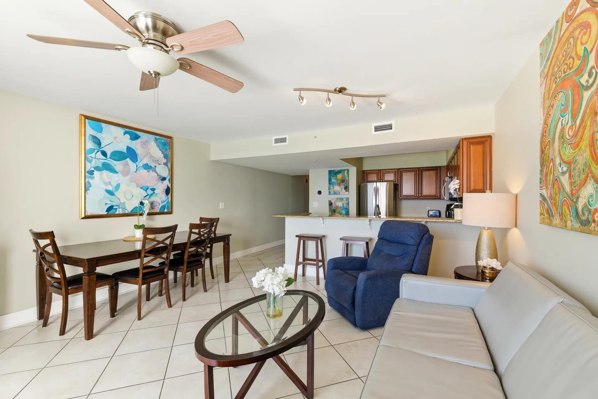 Pelican Beach Resort Unit 707 — Gulf-front living area, balcony or beach view — photo 11