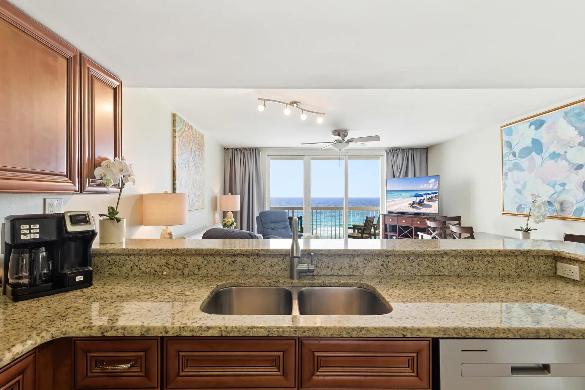 Pelican Beach Resort Unit 707 — kitchen, bedroom, bunks or bathroom — photo 17